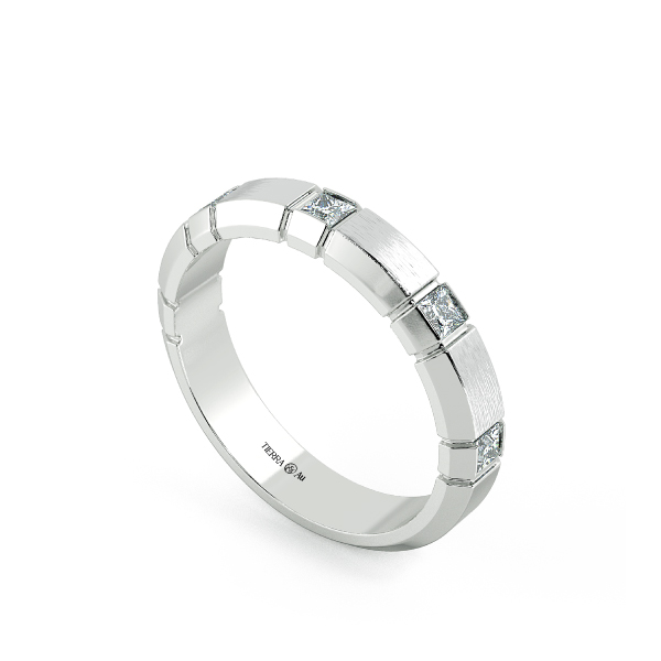 Modern Wedding Band Set NCC2017 4